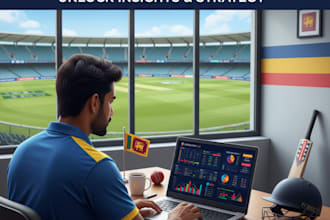 analyze or code a cricket match