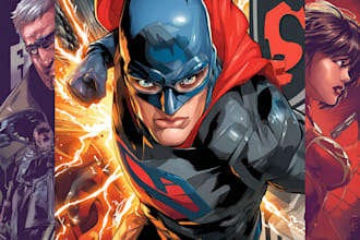 draw and your line art, comic books, covers and