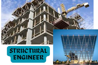 be your civil structural engineer, structure design for timber steel concrete