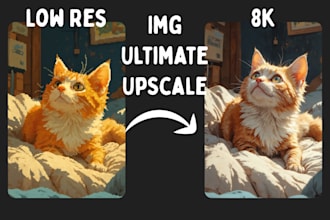 upscale or fix your low quality images and videos