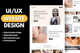 do figma ui ux design, figma website design, website ui ux
