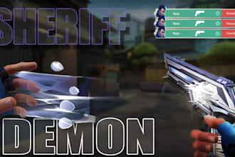 design custom valorant or apex thumbnail for a better CTR on your videos