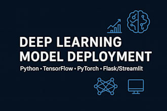 deploy your deep learning model into a web app using flask, fastapi