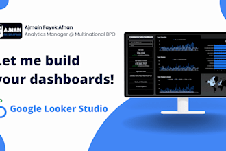 create looker studio dashboards for you