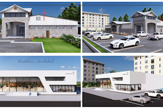 professionally design church exterior design