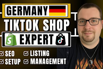 setup germay tiktok shop manage germany tiktok shop dropship germany tikto ads