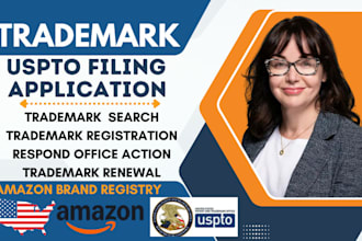 be your licensed trademark attorney to register brand in USA trademark filing
