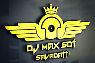 create a stunning podcast, youtube, brand, or dj logo design