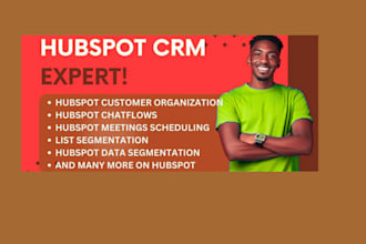 do customer data organization, list segmentation, chatflows, meetings