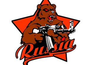 design professional angry bear logo