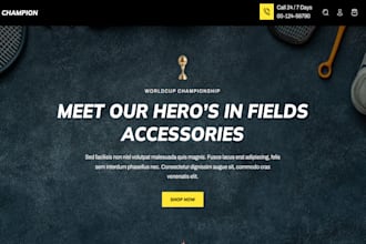 design squarespace sports coach trainer instructor golf coach website