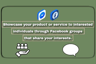 convert fb group members in niche to customers via dm