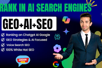 optimize and rank your site on ai search engine with aeo, GEO, and llm  SEO