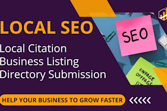 local citation, business listing and directory submission for SEO growth