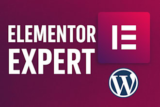 design and customize a professional wordpress website with elementor expert