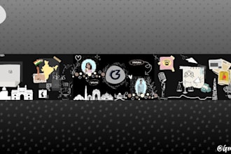 make custom youtube posters and social media graphics