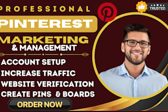 do pinterest marketing, SEO, pin and board setup for growth