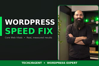 speed up wordpress website and fix core web vitals