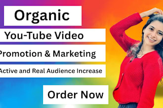 do organic promotion for youtube