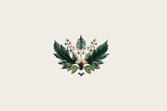 make design botanical logo for you