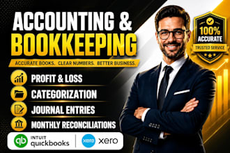 do amazon and ecommerce accounting, bookkeeping, and cleanup in quickbooks, xero