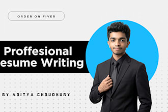 write a professional resume and linkedin profile for you