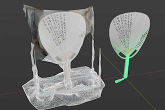 convert your 3d scan data into clean, optimized 3d models