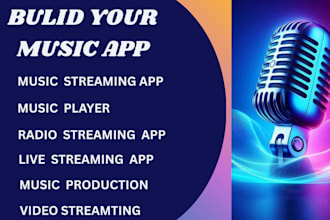 develop radio app streaming app radio station app