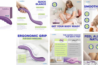design amazon product images for pet products with infographic style