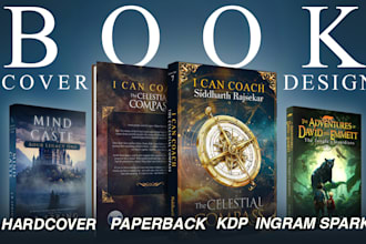 design thriller, fantasy and scifi book covers for you