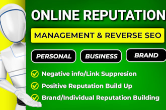 improve your online reputation, local SEO and online reputation management