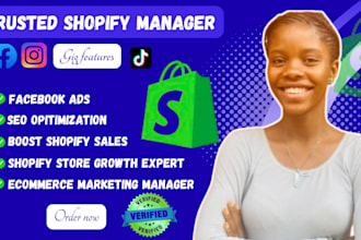 promote shopify store and manage ecommerce marketing