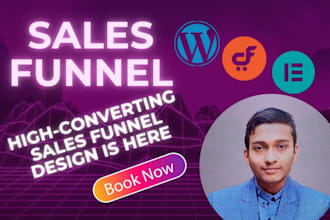 build sales funnel for lead generation and conversion