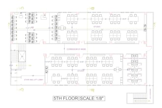 draft 2d architectural floor plans and  drawings in autocad