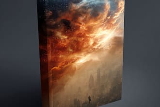 do a professional book cover, paperback, ebook hardcover and dust jacket