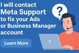 contact support fix facebook ads business account
