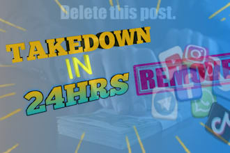 dmca takedown fast and removal 24 hour