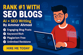 write SEO optimized ai blog posts and articles polished by humans to rank higher