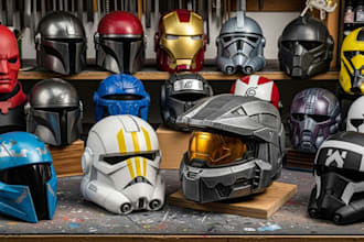 sculpt 3d cosplay model 3d mask 3d helmet 3d cosplay helmet 3d cosplay design