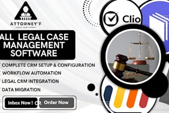 grow, set up and automate clio filevine lawmatics mycase law ruler for law firms