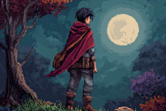 pixel art or animated pixel art