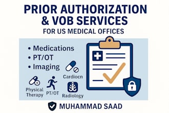do prior authorization and vob services