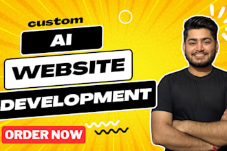 be full stack web developer for ai saas, ai website, ai software or mobile apps