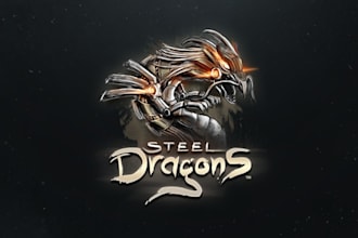 make a fantasy illustration logo