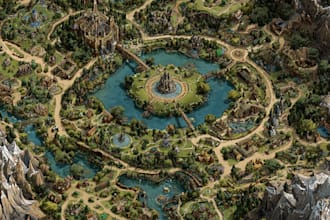 do custom fantasy map dnd and rpg cartography