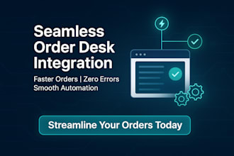 do order desk integration to improve order accuracy and speed, improve order