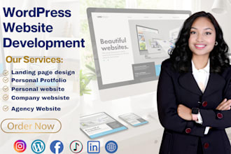 professional wordpress website or redesign your site