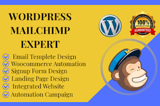 setup mailchimp email marketing automation campaigns newsletter design workflow