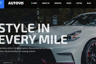 wix chrysler dealer website car rental website car dealership mechanic website
