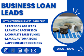 business loan leads business loan landing page mca leads business leads